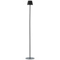 Preview: Brilliant Macobo LED Außenstandleuchte 125cm 3,4W Warmweiß IP54 Schwarz Matt G40445/76