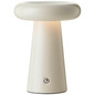 Preview: Brilliant Muffin LED Außentischleuchte 18,5cm 3W Warmweiß IP44 Beige USB G40895/09