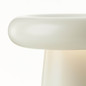 Preview: Brilliant Muffin LED Außentischleuchte 18,5cm 3W Warmweiß IP44 Beige USB G40895/09