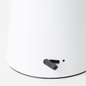 Preview: Brilliant Muffin LED Außentischleuchte 18,5cm 3W Warmweiß IP44 Weiß Matt USB G40895/75
