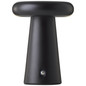 Preview: Brilliant Muffin LED Außentischleuchte 18,5cm 3W Warmweiß IP44 Schwarz Matt USB G40895/76