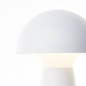 Preview: Brilliant Navabi LED Außentischleuchte 17,9cm 1,5W Warmweiß IP44 Weiß USB G40896/05