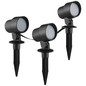 Preview: Brilliant Kamara LED Außenspießleuchte 3er Set 8,5W IP44 Schwarz Bluetooth G40911/06