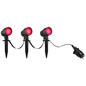 Preview: Brilliant Kamara LED Außenspießleuchte 3er Set 8,5W IP44 Schwarz Bluetooth G40911/06