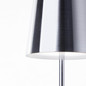 Preview: Brilliant Xaana LED Außentischleuchte 37cm 4W IP44 Satiniertes Nickel Alu Gebürstet USB G40939/68