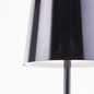 Preview: Brilliant Xaana LED Außentischleuchte 37cm 4W IP44 Schwarz Verchromt USB G40939/76