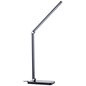 Preview: Brilliant Florence LED Tischleuchte 38cm 5W Schwarz USB, Wireless charging G60090/06