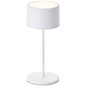 Preview: Brilliant Helio LED Tischleuchte LED 21cm 2W Warmweiß Weiß USB G60181A05