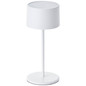 Preview: Brilliant Helio LED Tischleuchte LED 21cm 2W Warmweiß Weiß USB G60181A05