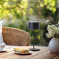 Preview: Brilliant Helio LED Tischleuchte LED 21cm 2W Warmweiß Schwarz USB G60181A06