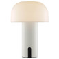 Preview: Brilliant Mattis LED Tischleuchte LED 21cm 2,5W Extra Warmweiss IP44 Beige Weiß G60305/09