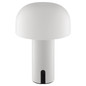 Preview: Brilliant Mattis LED Tischleuchte LED 21cm 2,5W Extra Warmweiss IP44 Beige Weiß G60305/09