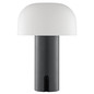 Preview: Brilliant Mattis LED Tischleuchte LED 21cm 2,5W Extra Warmweiss IP44 Grau Weiß G60305/22