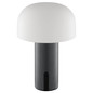 Preview: Brilliant Mattis LED Tischleuchte LED 21cm 2,5W Extra Warmweiss IP44 Grau Weiß G60305/22