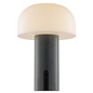 Preview: Brilliant Mattis LED Tischleuchte LED 21cm 2,5W Extra Warmweiss IP44 Grau Weiß G60305/22