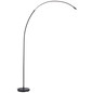 Preview: Brilliant Bow LED Stehleuchte 179cm 14W Schwarz G70611/06
