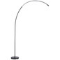 Preview: Brilliant Bow LED Stehleuchte 179cm 14W Schwarz G70611/06