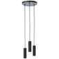 Preview: Brilliant Marty LED Pendelleuchte 3-flammig GU10 5W/5W Warmweiß Sand Schwarz G80051/76