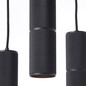 Preview: Brilliant Marty LED Pendelleuchte 3-flammig GU10 5W/5W Warmweiß Sand Schwarz G80051/76