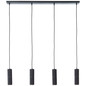 Preview: Brilliant Marty LED Pendelleuchte 4-flammig GU10 5W/5W Warmweiß Sand Schwarz G80052/76
