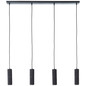 Preview: Brilliant Marty LED Pendelleuchte 4-flammig GU10 5W/5W Warmweiß Sand Schwarz G80052/76