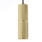 Preview: Brilliant Marty LED Pendelleuchte 4-flammig GU10 5W/5W Warmweiß Sand Schwarz Matt Gold G80052/86