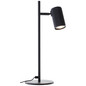 Preview: Brilliant Marty LED Tischleuchte 15cm GU10 5W/5W Warmweiß Sand Schwarz G80053/76