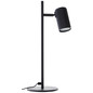 Preview: Brilliant Marty LED Tischleuchte 15cm GU10 5W/5W Warmweiß Sand Schwarz G80053/76