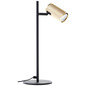 Preview: Brilliant Marty LED Tischleuchte 40cm GU10 5W/5W Warmweiß Sand Schwarz Matt Gold G80053/86