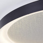Preview: Brilliant Quito LED Deckenleuchte 42cm 30W Warmweiß Schwarz Glitzereffekt G80125/06