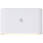 Preview: Brilliant Xino LED Außenwandleuchte mit Bewegungsmelder 3W Warmweiß IP44 Weiß Bewegungsmelder, USB, Magnet G80605/05