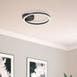 Preview: Brilliant Aurelia LED Deckenleuchte 30x31cm 12W Neutralweiß Schwarz G80765/06