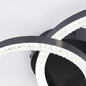 Preview: Brilliant Aurelia LED Deckenleuchte 30x40cm 20W Neutralweiß Schwarz G80766/06