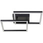 Preview: Brilliant Ranni LED Deckenleuchte 41x41cm 20W Neutralweiß Schwarz G80775/06