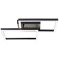Preview: Brilliant Ranni LED Deckenleuchte 41x41cm 20W Neutralweiß Schwarz G80775/06