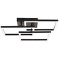 Preview: Brilliant Ranni LED Deckenleuchte 46,x46,5cm 28W Neutralweiß Schwarz G80776/06