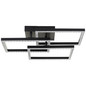 Preview: Brilliant Ranni LED Deckenleuchte 46,x46,5cm 28W Neutralweiß Schwarz G80776/06