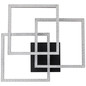 Preview: Brilliant Ranni LED Deckenleuchte 46,x46,5cm 28W Neutralweiß Schwarz G80776/06