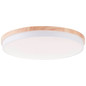 Preview: Brilliant Baarlo LED Deckenleuchte 52cm 36W Matt Weiß Holz FSC®, Nachtlicht, Timer G80846/75