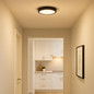 Preview: Brilliant Navara LED Deckenleuchte 37,5cm 24W Neutralweiß IP44 Schwarz G80886/26
