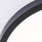Preview: Brilliant Navara LED Deckenleuchte 37,5cm 24W Neutralweiß IP44 Schwarz G80886/26