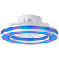 Preview: Brilliant Mondello LED Deckenleuchte 42cm mit Ventilator 26W Weiß Ventilator, Nachtlicht, Timer G80915/05