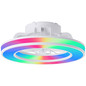 Preview: Brilliant Mondello LED Deckenleuchte 42cm mit Ventilator 26W Weiß Ventilator, Nachtlicht, Timer G80915/05