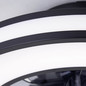 Preview: Brilliant Mondello LED Deckenleuchte 42cm mit Ventilator 26W Schwarz Ventilator, Nachtlicht, Timer G80915/06