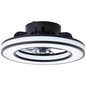 Preview: Brilliant Mondello LED Deckenleuchte 42cm mit Ventilator 26W Schwarz Ventilator, Nachtlicht, Timer G80915/06
