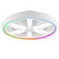 Preview: Brilliant Gaiano LED Deckenleuchte 48cm mit Ventilator 48W Weiß Ventilator, Timer, Nachtlicht G80935/05