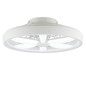 Preview: Brilliant Gaiano LED Deckenleuchte 48cm mit Ventilator 48W Weiß Ventilator, Timer, Nachtlicht G80935/05