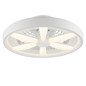Preview: Brilliant Gaiano LED Deckenleuchte 48cm mit Ventilator 48W Weiß Ventilator, Timer, Nachtlicht G80935/05
