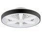 Preview: Brilliant Gaiano LED Deckenleuchte 48cm mit Ventilator 48W Schwarz Ventilator, Timer, Nachtlicht G80935/06