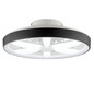 Preview: Brilliant Gaiano LED Deckenleuchte 48cm mit Ventilator 48W Schwarz Ventilator, Timer, Nachtlicht G80935/06